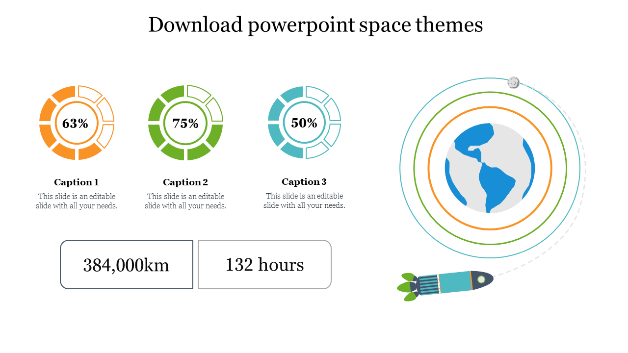 Download PowerPoint Space Themes For Presentation Template